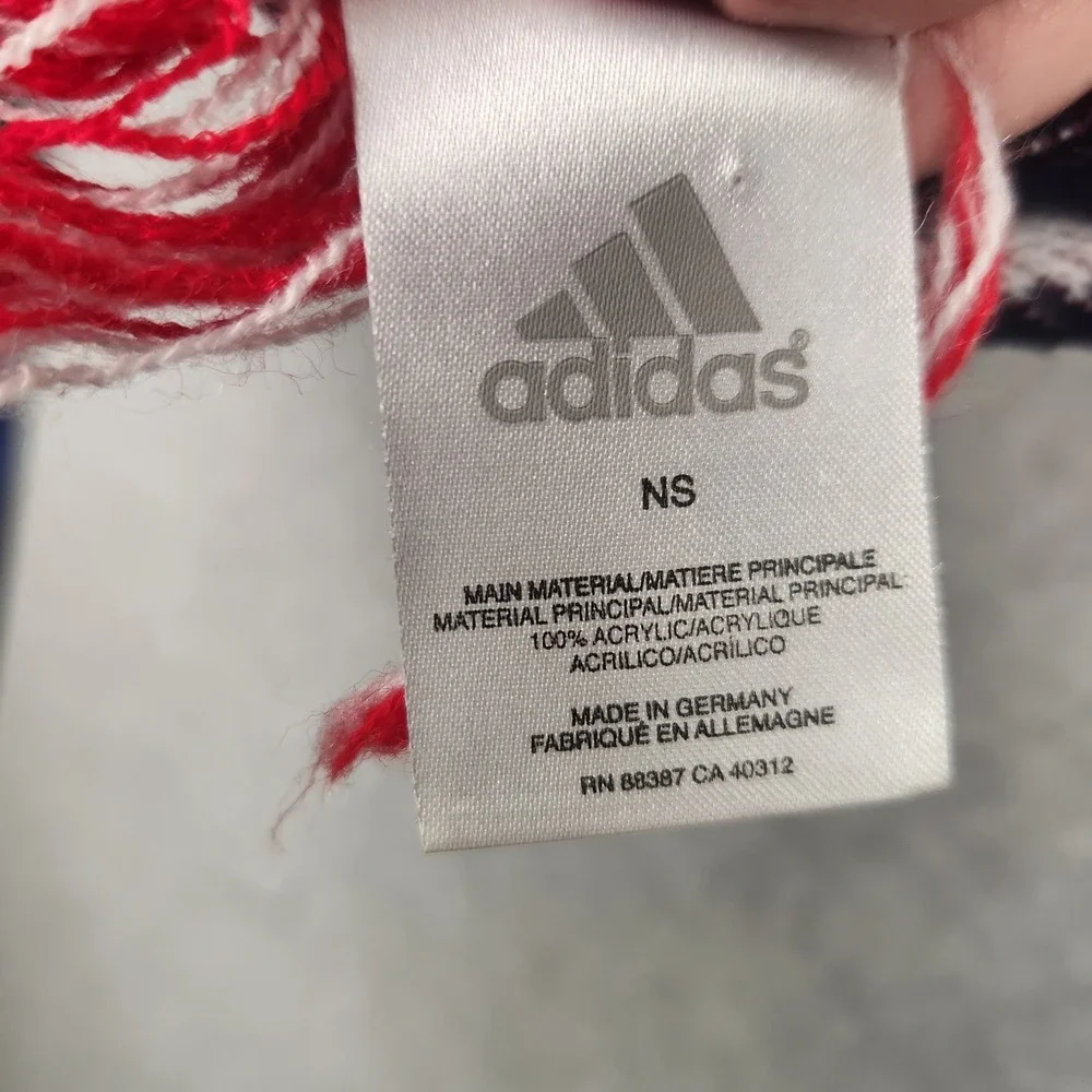 USA Soccer Scarf Adidas FIFA World Cup Brazil 2014 Acrylic Germany Mens Football